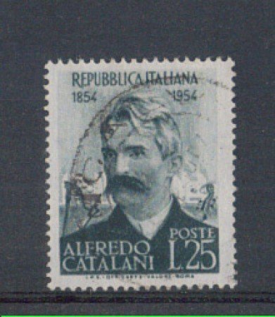1954 - LOTTO/6236U - REPUBBLICA - ALFREDO CATALANI USATO