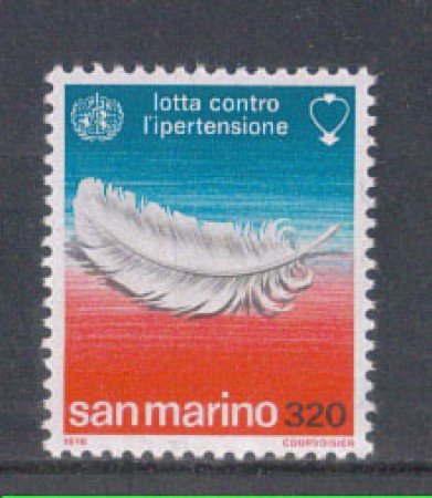 1978 - LOTTO/7985 - SAN MARINO - IPERTENSIONE