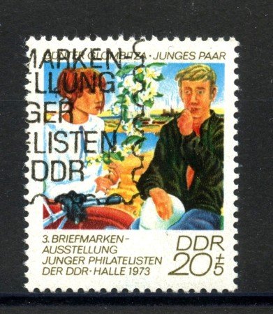 1973 - GERMANIA DDR - ESPOSIZIONE FILATELICA - USATO - LOTTO/36472U