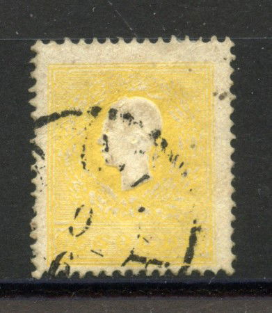 1858 - LOMBARDO VENETO. - LOTTO/40184 - 2 Soldi GIALLO  - USATO