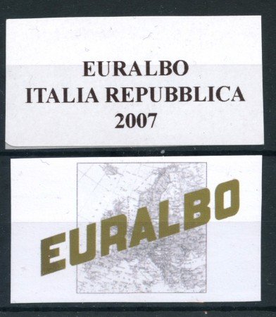 2007 - EURALBO - FOGLI DI AGGIORNAMENTO ITALIA REPUBBLICA - LOTTO/25454