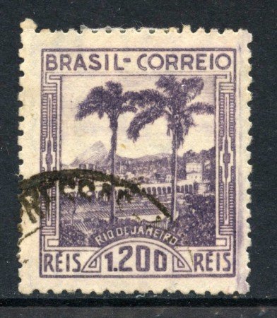 1939 - BRASILE - 1200r. RIO DE JANEIRO - USATO - LOTTO/28884