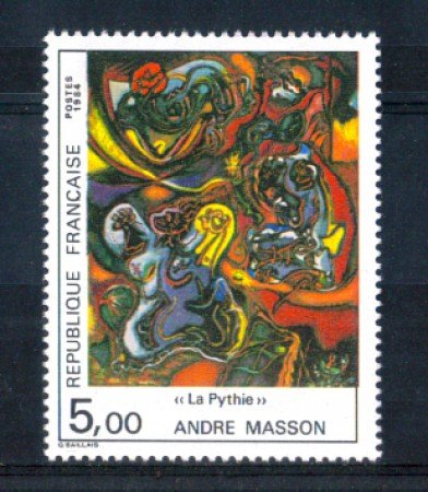 1984 - LOTTO/FRA2339N - FRANCIA - 5 Fr. ANDRE' MASSON - NUOVO