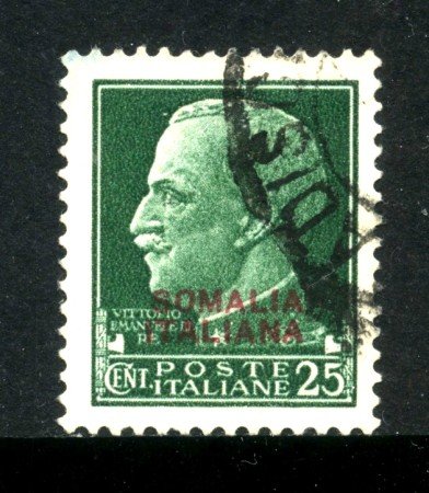 1931 - SOMALIA - LOTTO/24738 - 25cent. RE VITTORIO EMANUELE - USATO