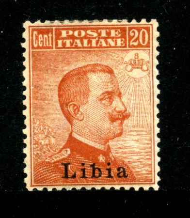 1918 - LIBIA - LOTTO/24985 - 20 Cent. . VITT. EMANUELE - LINGUELLATO