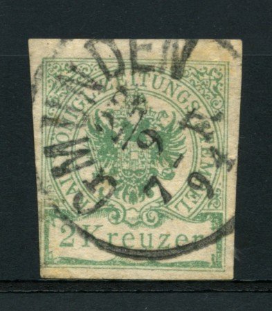 1890 - LOTTO/14299 - AUSTRIA - 2k. VERDE SEGNATASSE GIORNALI - USATO