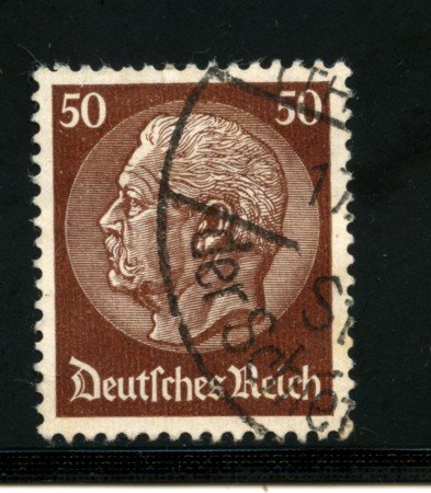 1932/33 - LOTTO/16170 - GERMANIA - 50p. CASTANO HINDENBURG - USATO