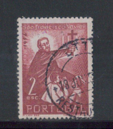 1952 - LOTTO/9744BU - PORTOGALLO - 2e. S.F.SAVERIO - USATO