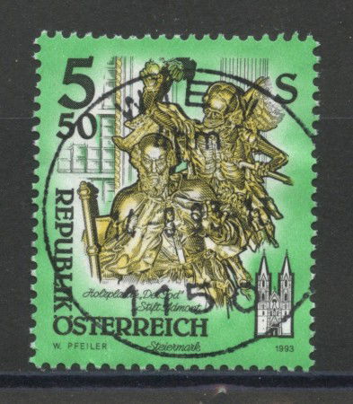 1993 - AUSTRIA - CONVENTO DI ADMONT - USATO - LOTTO/39651