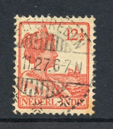 1922 - INDIE OLANDESI - 12,5 cent. ROSSO - USATO - LOTTO/28805