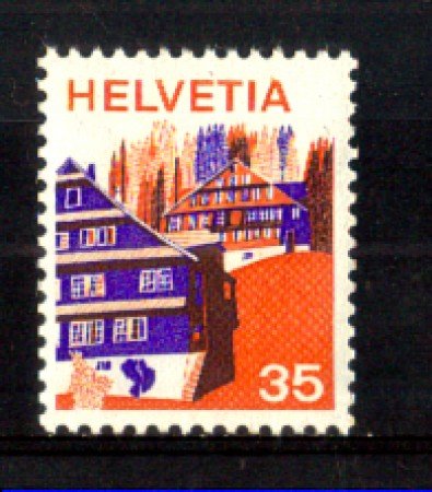 1975 - LOTTO/SVI993N - SVIZZERA - 35c. PAESAGGI  - NUOVO