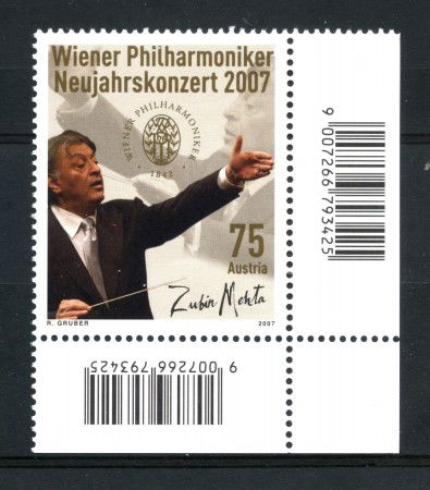 2007 - AUSTRIA - CONCERTO DI CAPODANNO - NUOVO - LOTTO/33396