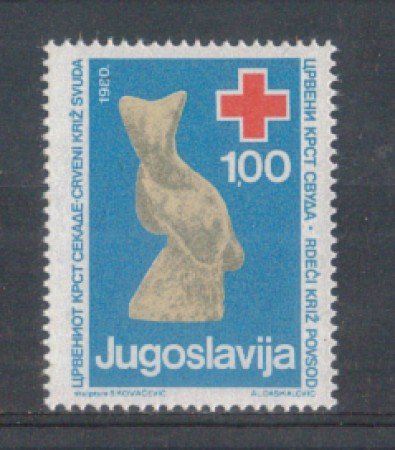 1980 - LOTTO/4995 - JUGOSLAVIA - PRO CROCE ROSSA