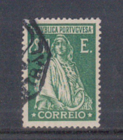 1926 - LOTTO/9679VU - PORTOGALLO - 2e. VERDE - USATO
