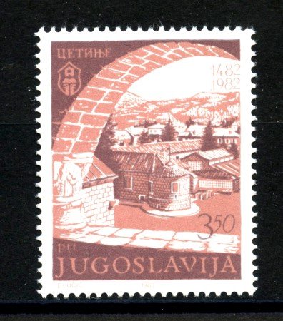 1982 - JUGOSLAVIA - LOTTO/38265 - CITTA DI CETINJE - NUOVO