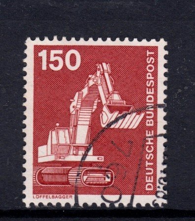 1979 - GERMANIA FEDERALE - 150p. INDUSTRIA E TECNICA  - USATO - LOTTO/31424U