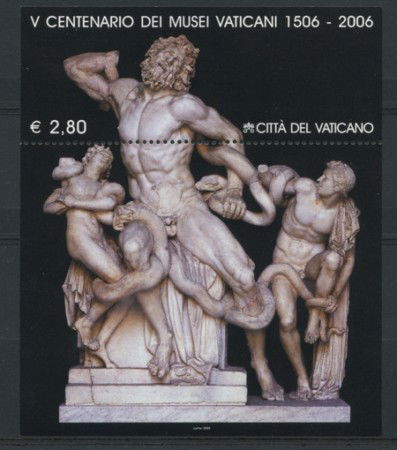 2006 - LOTTO/12712 - VATICANO - MUSEI VATICANI FOGLIETTO - NUOVO