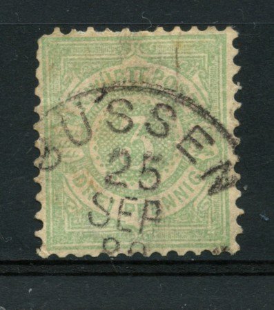 WURTTEMBERG - 1875 - LOTTO/13892 - 3p. VERDE  - USATO