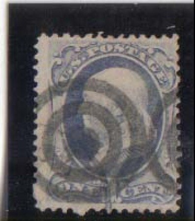 1870 - LOTTO/2933 - STATI UNITI - 1c. FRANKLIN USATO