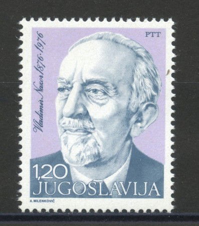 1976 - JUGOSLAVIA - V.NAZOR  - NUOVO - LOTTO/35643