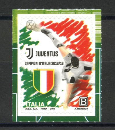 2019 - REPUBBLICA - JUVENTUS CAMPIONE - NUOVO - LOTTO/37112