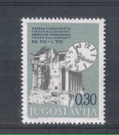 1975 - JUGOSLAVIA - SETTIMANA SOLIDARIETA'