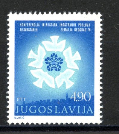 1978 - JUGOSLAVIA - LOTTO/38212 - CONFERENZA MINISTRI - NUOVO
