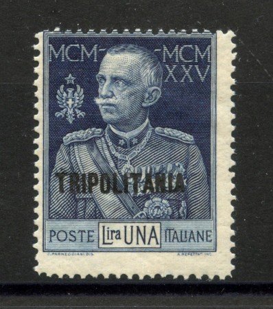 1925/26 - TRIPOLITANIA - LOTTO/40733 - 1 LIRA GIUBILEO - NUOVO