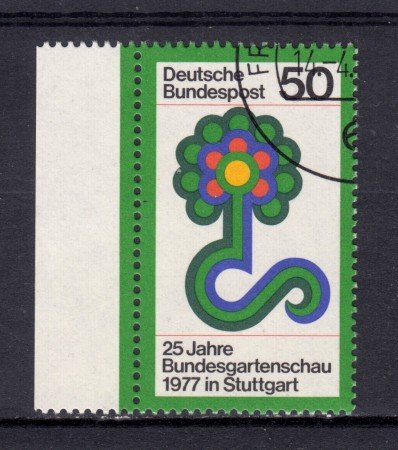 1977 - GERMANIA FEDERALE - FLORICOLTURA - USATO - LOTTO/31458U