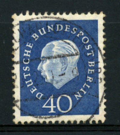 1959 - LOTTO/11968 - BERLINO - 40p. HEUSS - USATO