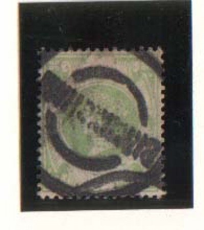 1887 - LBF/2497 GRAN BRETAGNA - 1s. VERDE