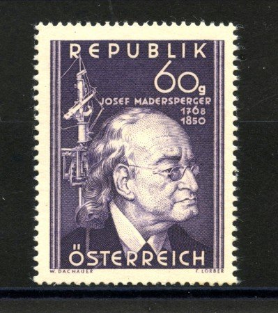 1950 - AUSTRIA - JOSEF MADERSPERGER  NUOVO - LOTTO/34082
