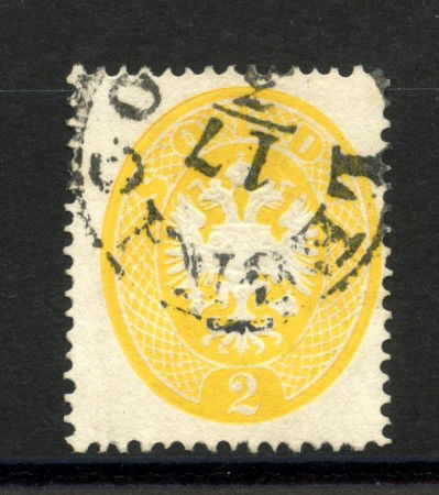 1863 - LOMBARDO VENETO - LOTTO/40197 - 2 SOLDI  GIALLO - USATO