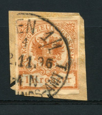 1890 - LOTTO/14294 - AUSTRIA - 1K.BRUNO SEGNATASSE GIORNALI - USATO