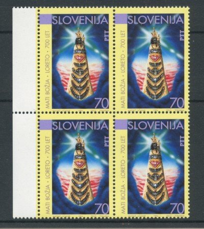 1994 - LOTTO/19434Q - SLOVENIA - VERGINE DI LORETO - QUARTINA