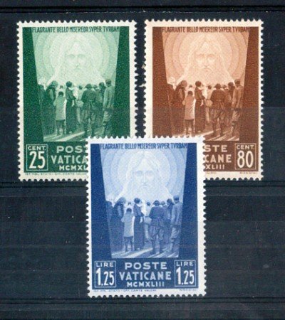 1944 - LOTTO/VAT86CPN - VATICANO - PRIGIONIERI II° SERIE NUOVI