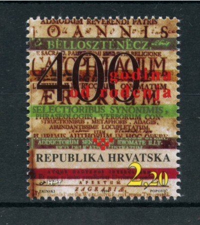 1994 - LOTTO/20240 - CROAZIA - IVAN BELOSTENEC - NUOVO