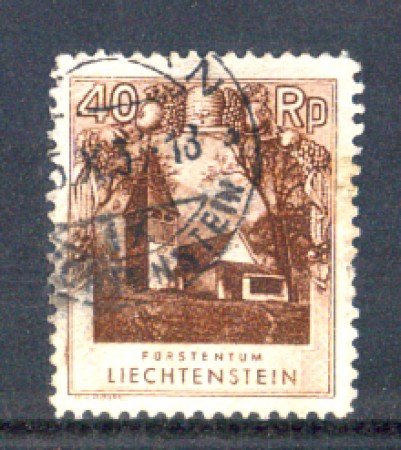 1930 - LOTTO/LIE101U - LIECHTENSTEIN - 40r. S.MAMERTEN - USATO