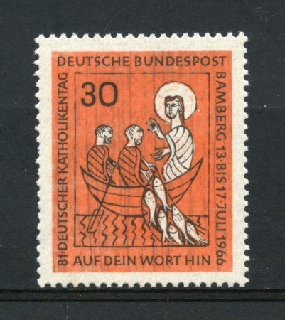 1966 - GERMANIA FEDERALE - 81° GIORNATA CATTOLICA - NUOVO - LOTTO/30926