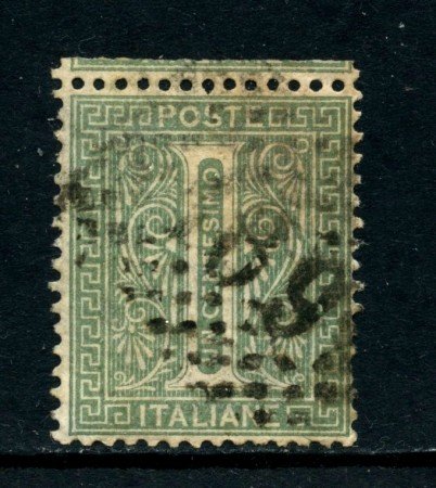 1863 - REGNO - 1 cent. TIRATURA DI LONDRA - USATO - LOTTO/26387