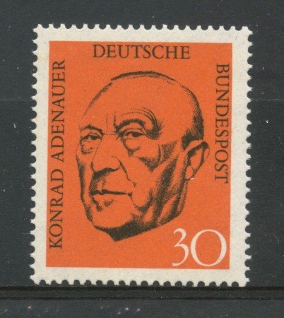 1968 - GERMANIA FEDERALE - 30p. KONRAD ADENAUER - NUOVO - LOTTO/30948