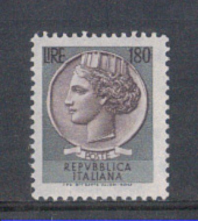 1971 - LOTTO/6550 - REPUBBLICA - 180 L. SIRACUSANA ARABICA