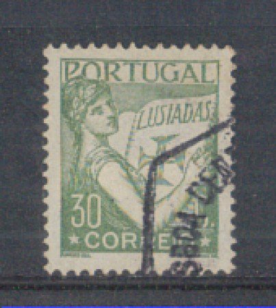 1931 - LOTTO/9688IU - PORTOGALLO - 30c. VERDE GRIGIO - USATO