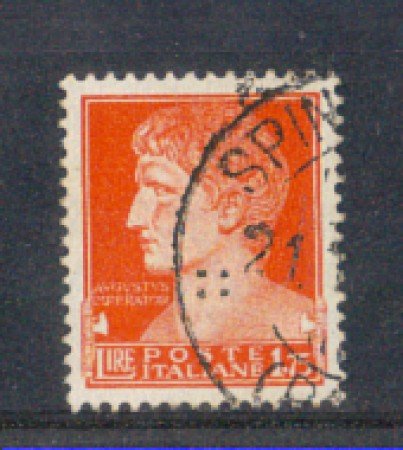 1929 - LOTTO/REG254U - REGNO - 1,75 L. IMPERIALE - USATO