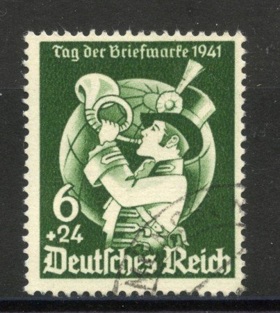 1941 - GERMANIA REICH - GIORNATA FRANCOBOLLO - USATO - LOTTO/37511