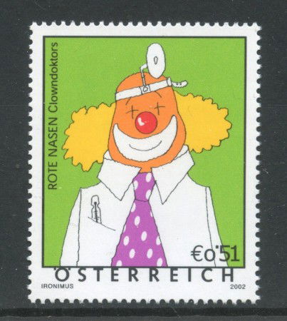 2002 - AUSTRIA - LOTTO/41917 - ASSOCIAZIONE  CLOWNDOCTORS - NUOVO