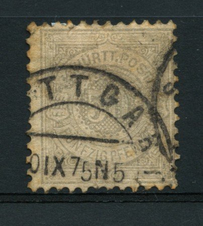WURTTEMBERG - 1875 - LOTTO/13896 -  50p. GRIGIO - USATO
