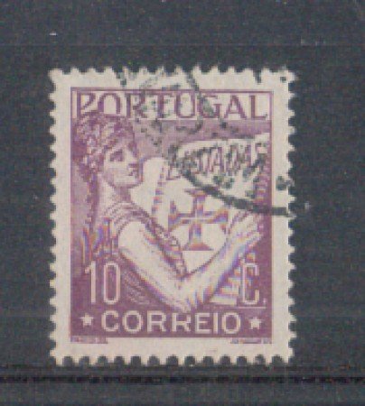 1931 - LOTTO/9688DU - PORTOGALLO - 10c. VIOLETTO - USATO