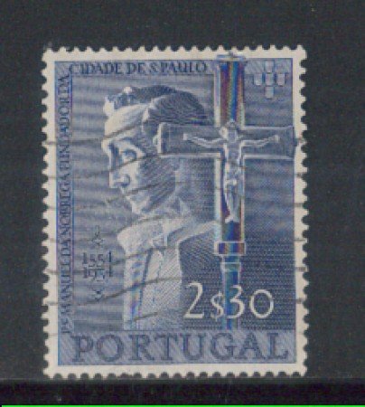 1954 - LOTTO/9754BU - PORTOGALLO - 2,30e. M.NOBREGA - USATO