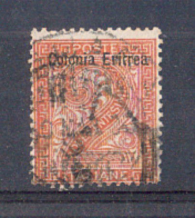 1893 - LOTTO/ERIT2U - ERITREA -  2c. BRUNO ROSSO - USATO